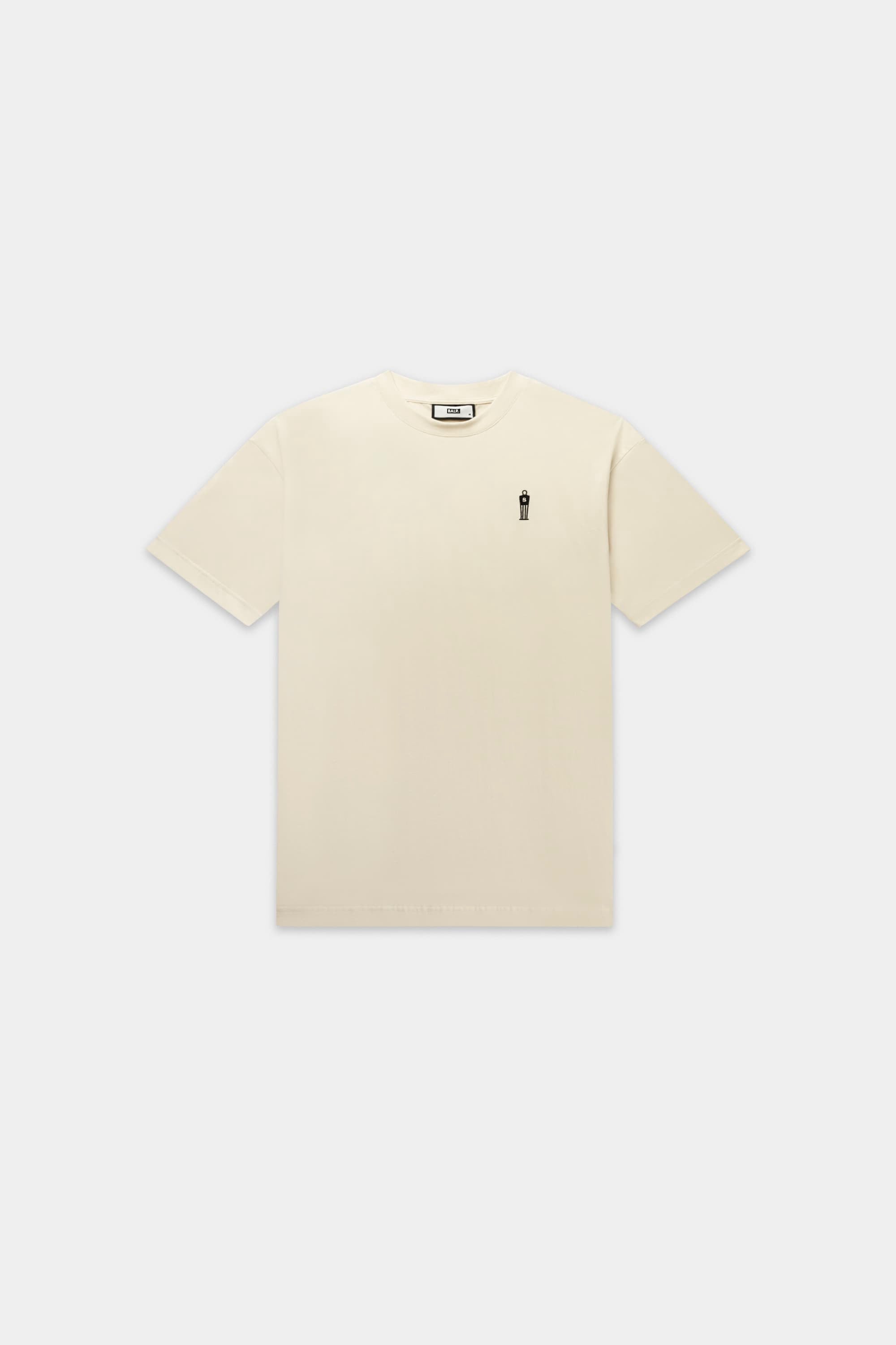 The Wall Box Fit T-shirt White Swan