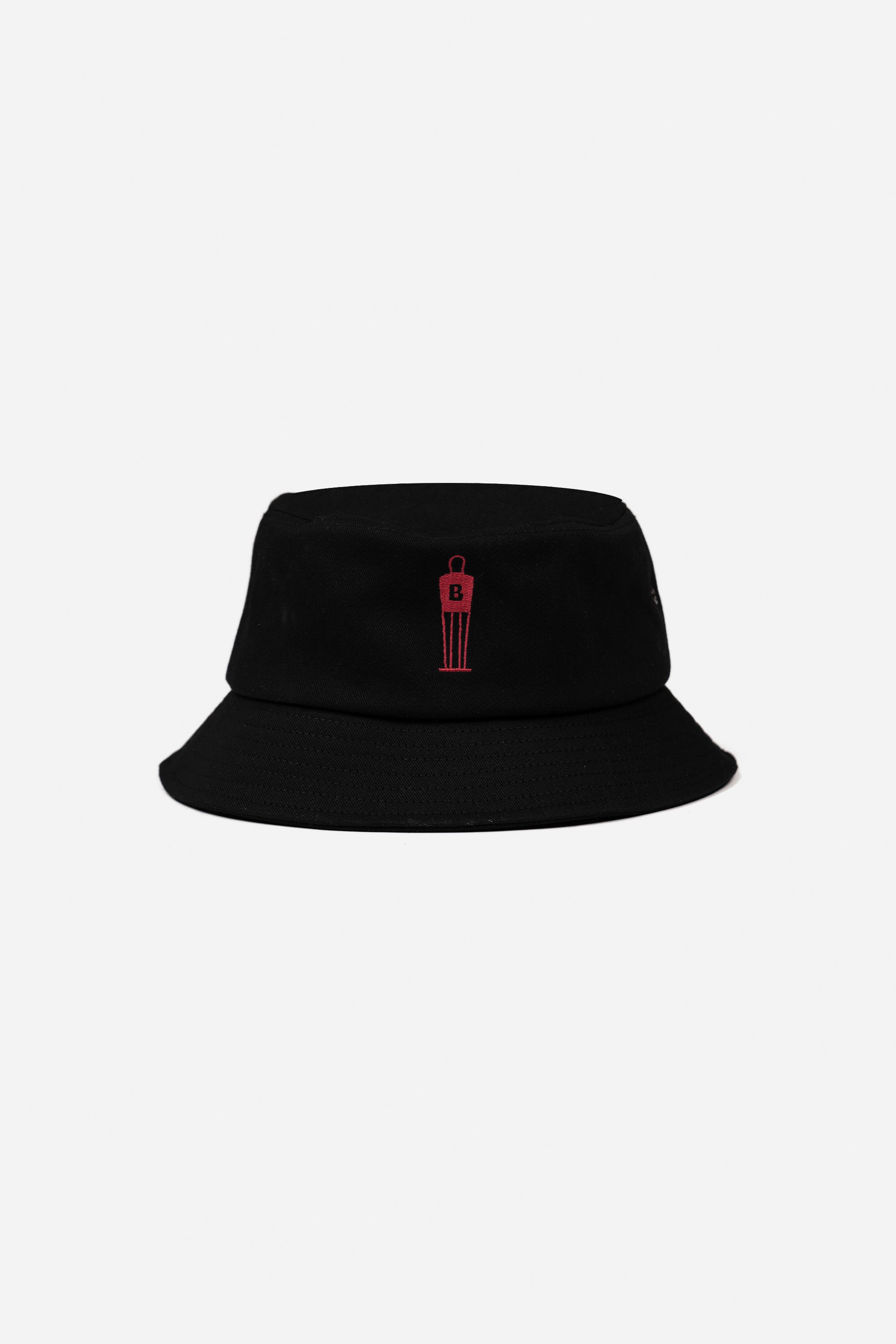 The Wall Cappello a secchiello Jet Black