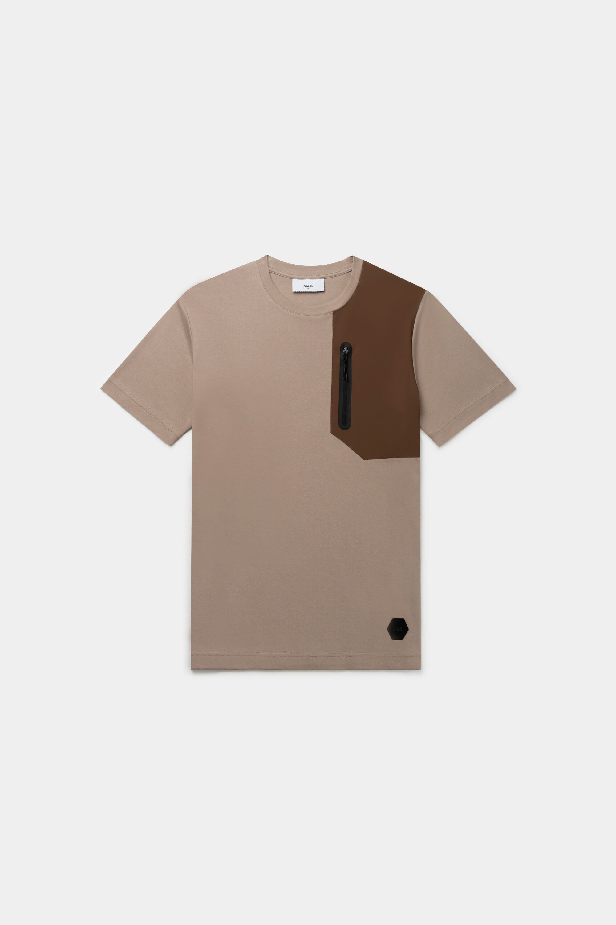 Q+ Regular Fit T-Shirt Warm Taupe