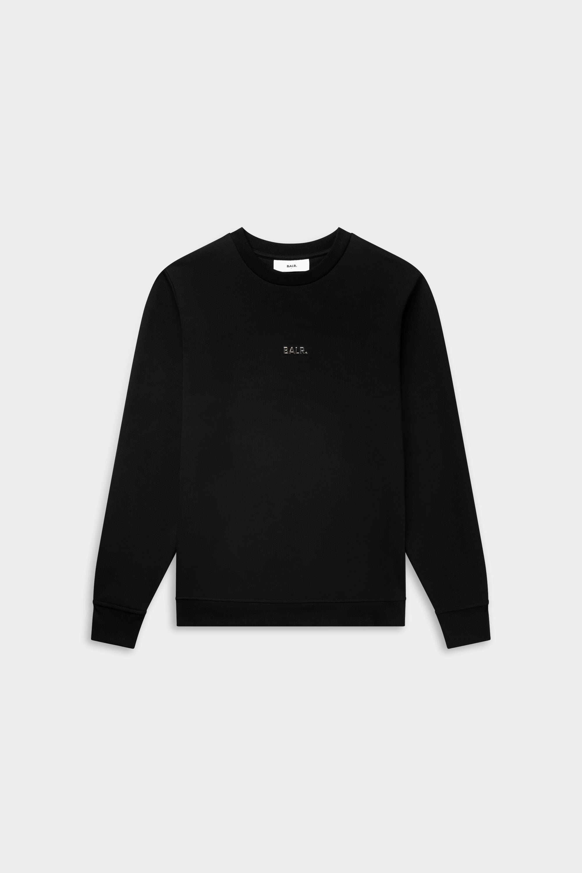 Q-Series Regelmäßig Fit Crewneck Jet Black